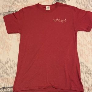 Red Graphic T-shirt- worn in and comfortable